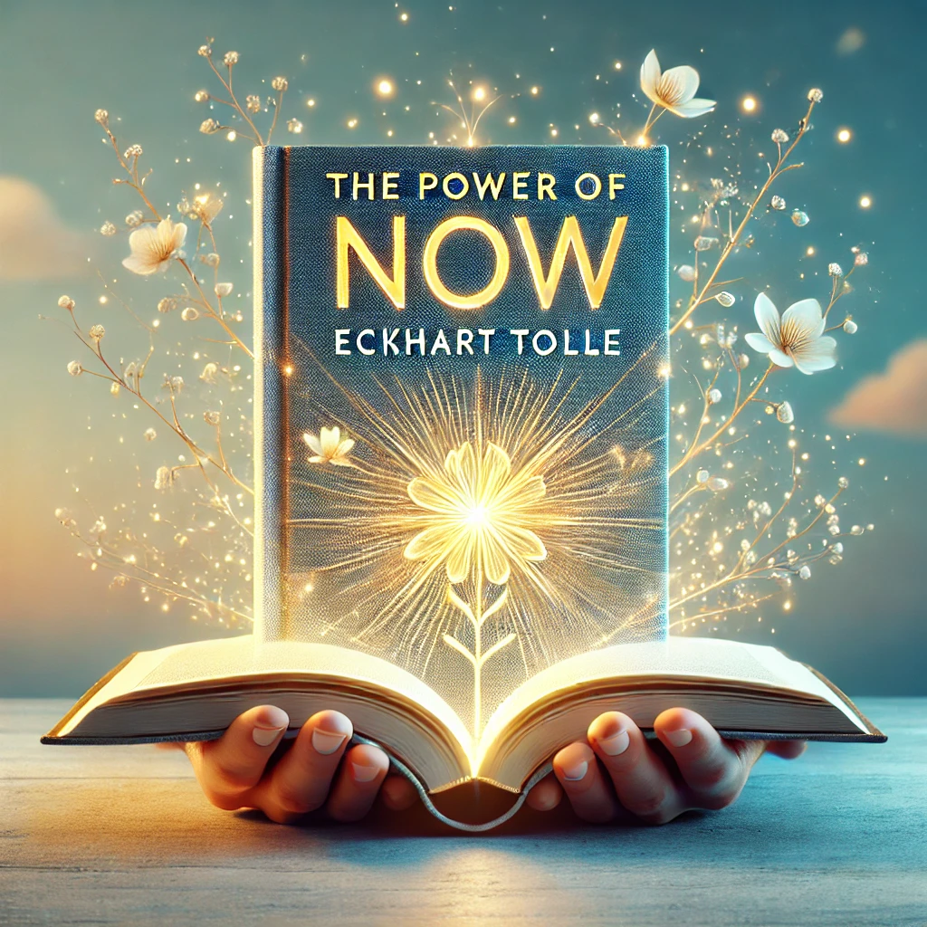 Stack of inspiring books to supercharge mental health in 2025.