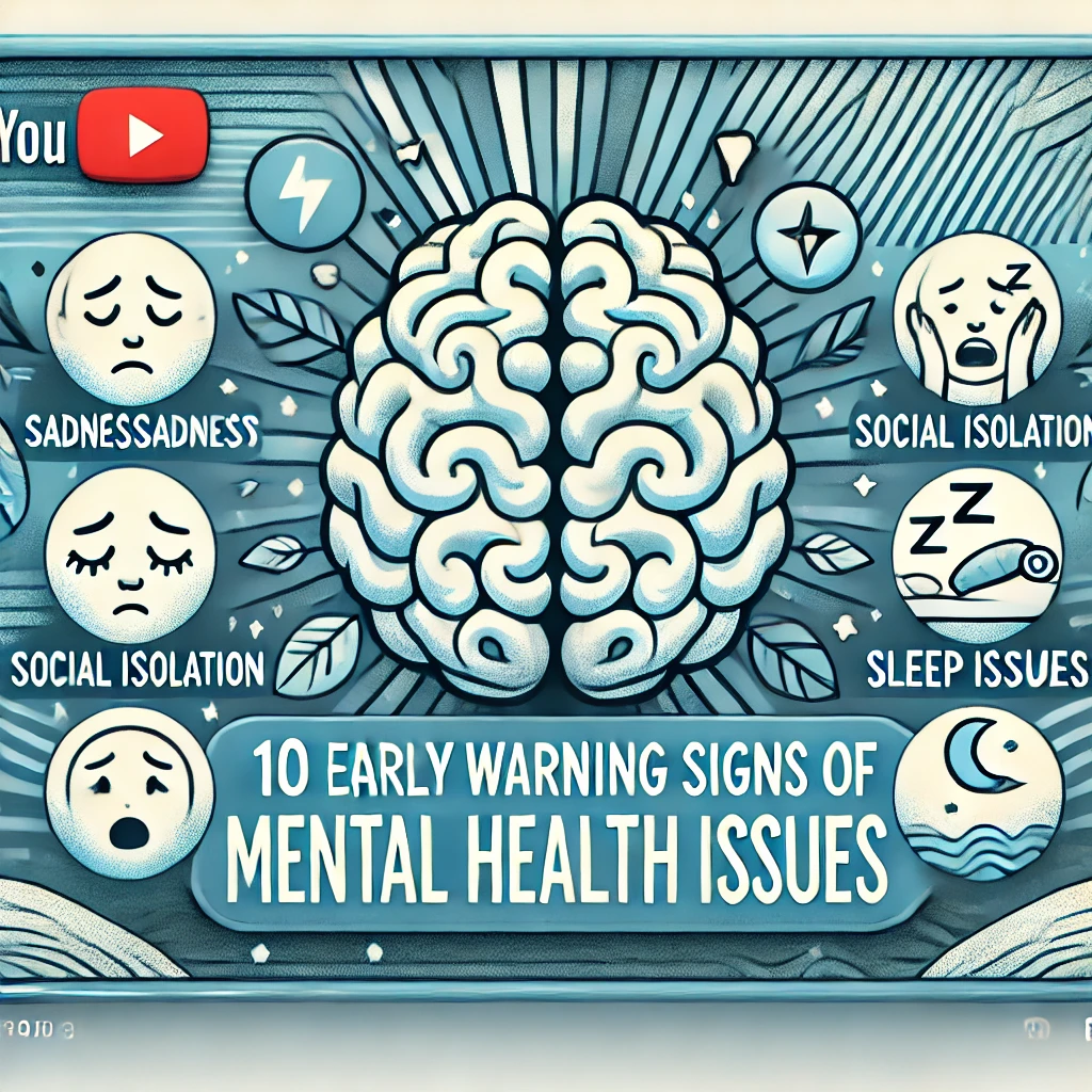 early warning signs of mental health issues