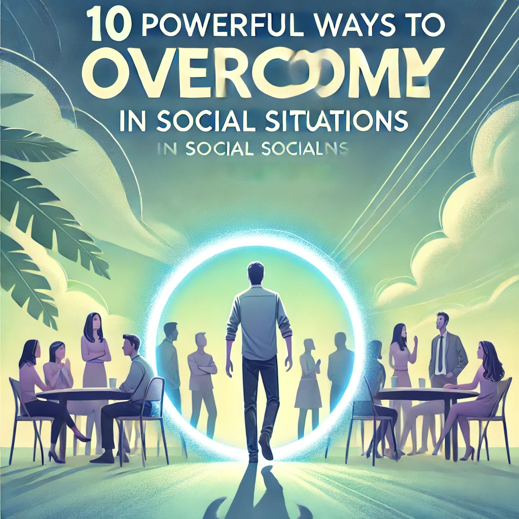 overcome anxiety in social situations