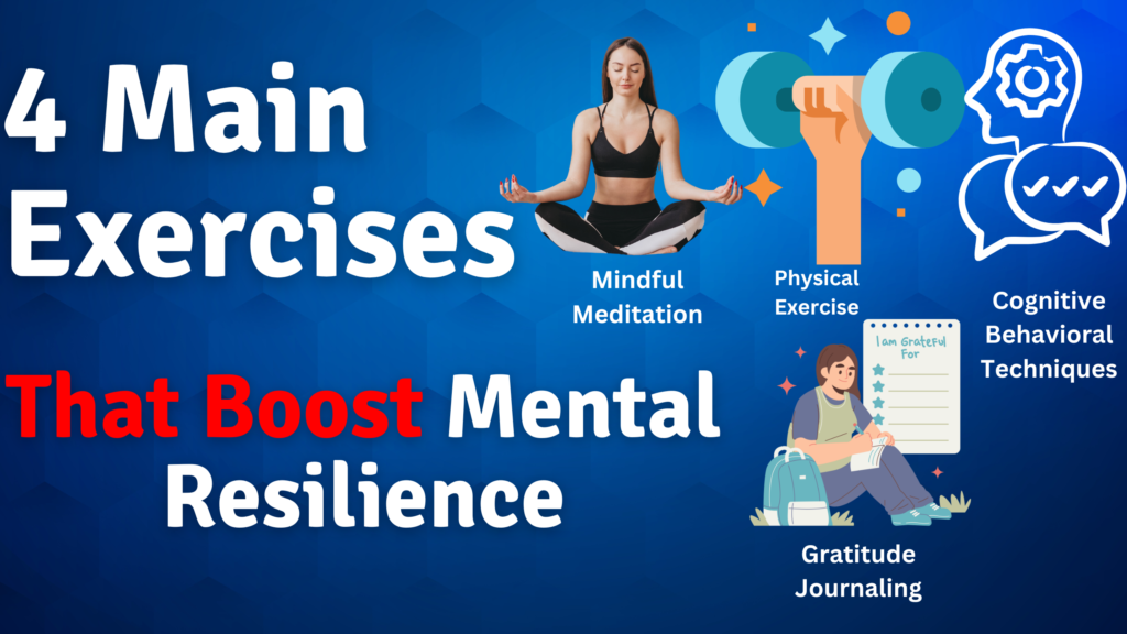 Person meditating outdoors to boost mental resilience and develop inner strength through mindfulness and self-care